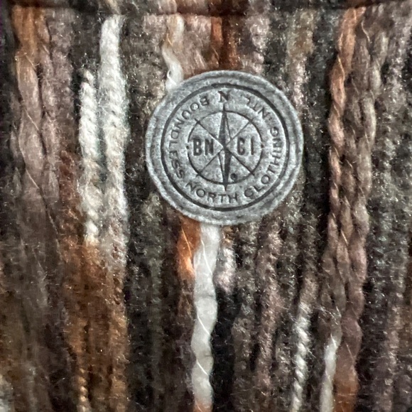 NWT BCNI Brown Sierra Striped Bomber $129 eclectic - Picture 5 of 6